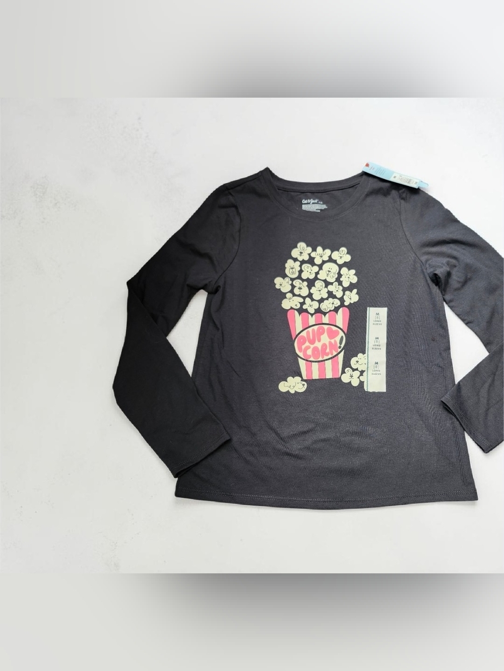 Cat & Jack Pup-Corn Graphic T-Shirt - Picture 5 of 7